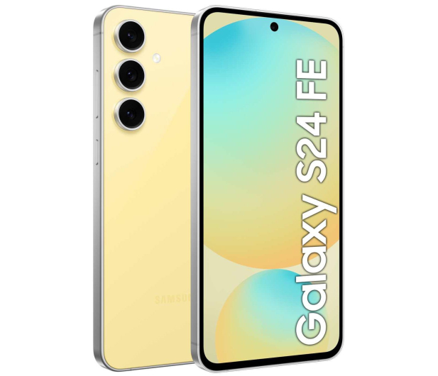 SAMSUNG Galaxy S24 FE 8/128GB Żółty (S721B) - 1278979 - zdjęcie 2